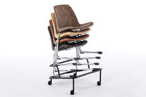 Der Transportwagen im Einsatz